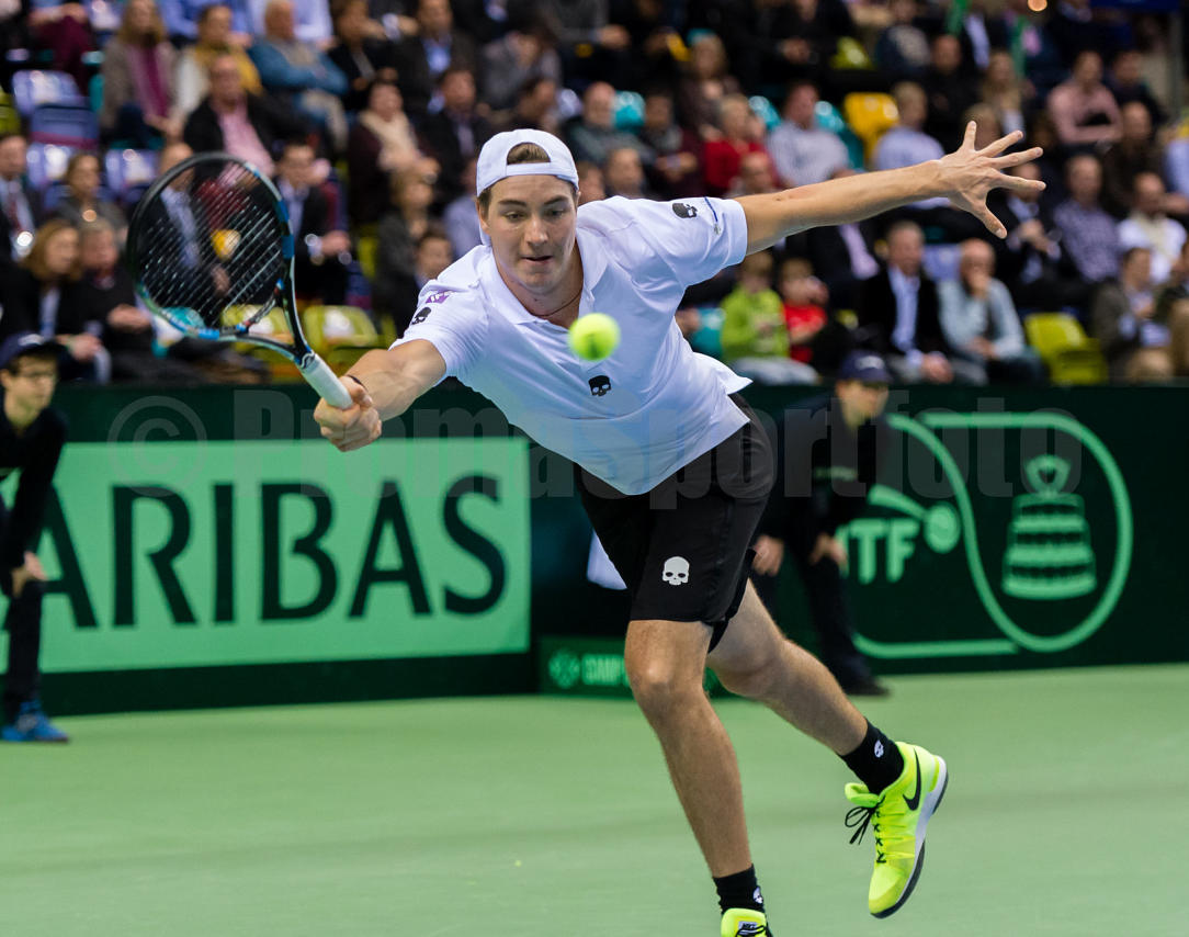 Davis Cup Deutschland / Frankreich, Fraport Arena Frankfurt