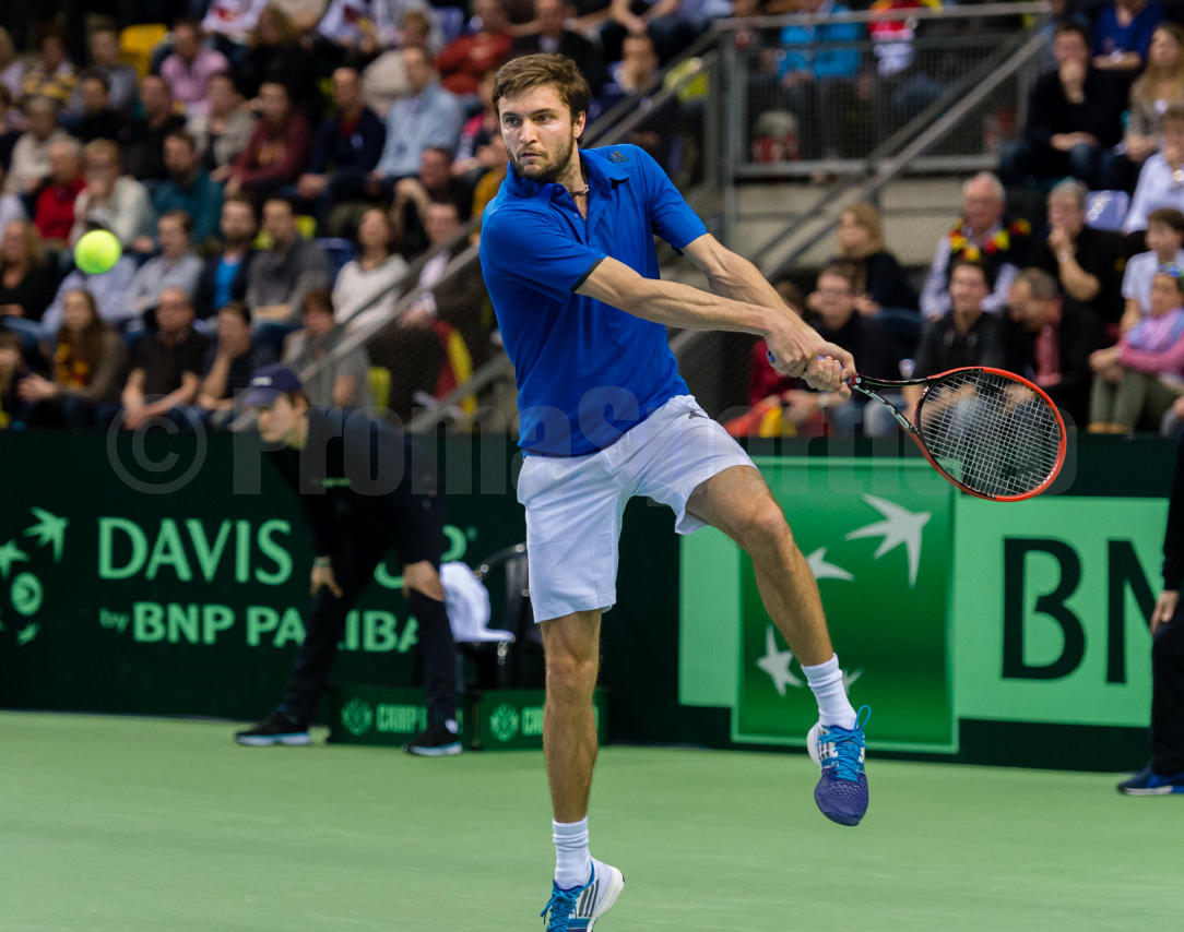 Davis Cup Deutschland / Frankreich, Fraport Arena Frankfurt