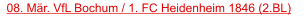 08. Mär. VfL Bochum / 1. FC Heidenheim 1846 (2.BL)
